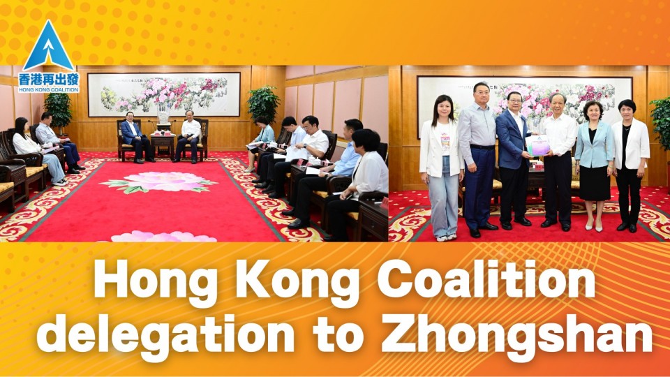 Hong Kong Coalition delegation to Zhongshan