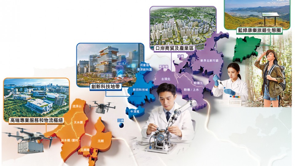 北都專屬法例框架公布 精簡程序促進發展 發展局提六範疇方案 城規審批時間擬縮短至兩個月