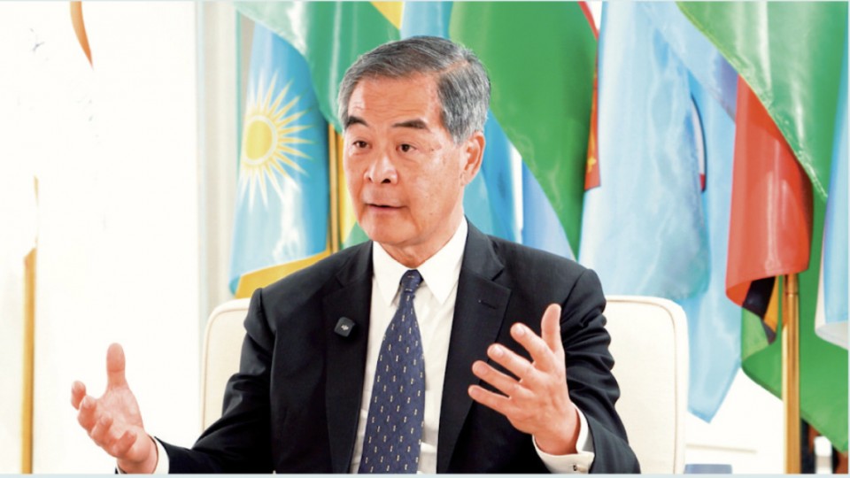 梁振英：跳出「港澳專章」 與內地「同船出海」 香港要在「十五五」全國大棋盤中主動請纓