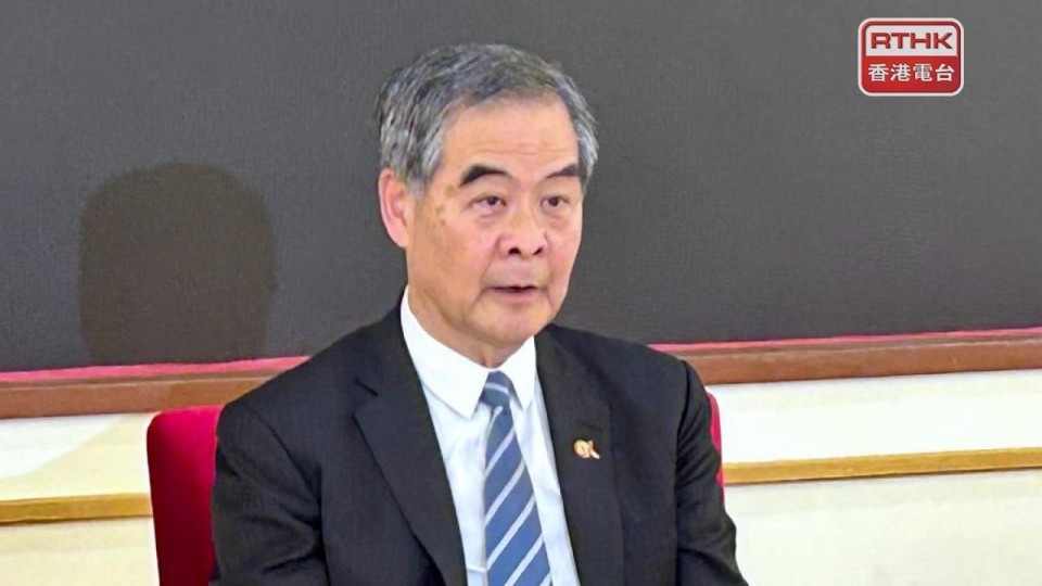 梁振英稱提升香港國際金融中心地位　要留意紐約等未做的金融服務