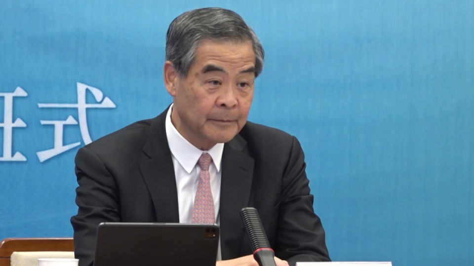 梁振英沉痛哀悼董建華離世　稱董建華高瞻遠矚謀劃香港長遠發展